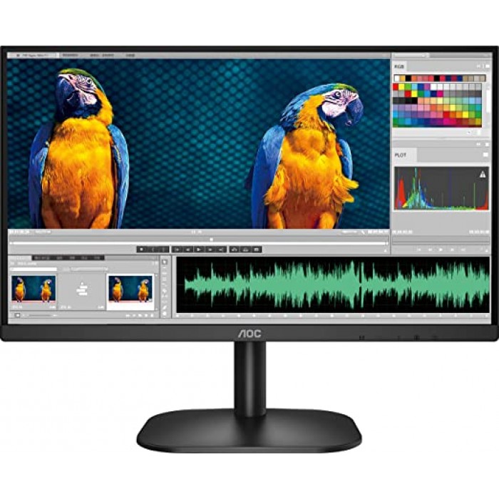 AOC 22B2HN 54.6 cm (21.5″) Ultra Slim Monitor with 3 Sided Frameless Design